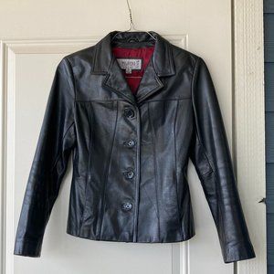 Wilsons Leather Maxima Jacket Black Womens Small